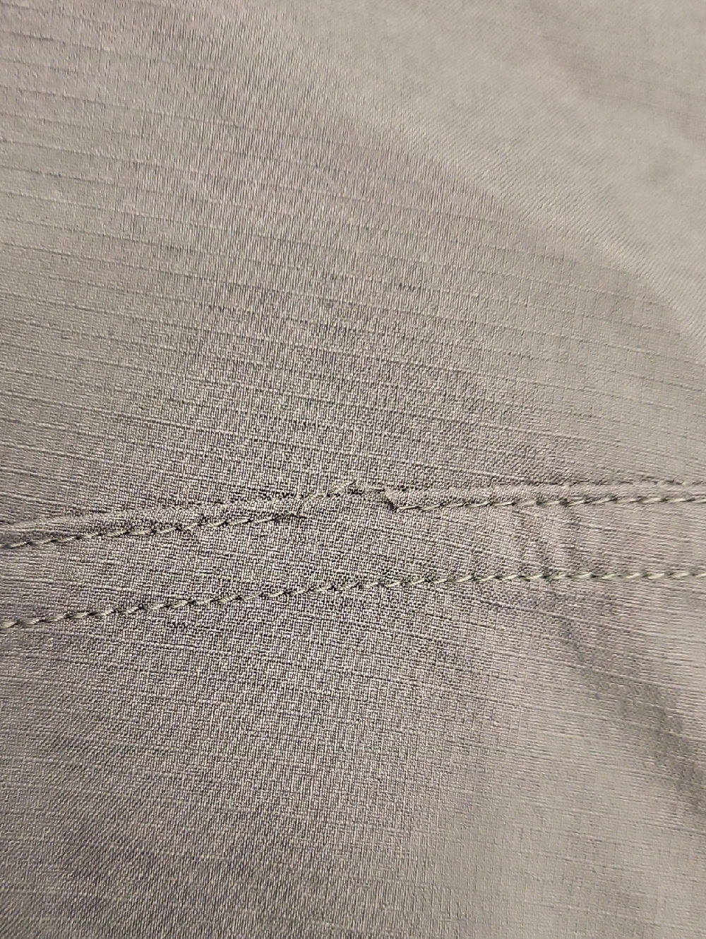 LL Bean Vista Camp Pants Gray Drawstring Size S Straight Leg - Picture 6 of 6